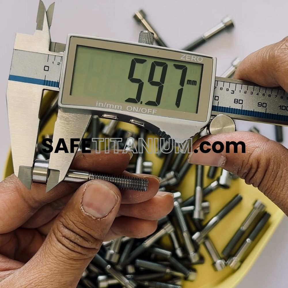 GR5 DIN912 M6×40mm Ti Screws